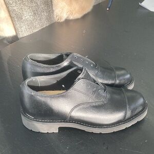 Classic Black Leather Shoes women’s size 4 canada west shoes leather black